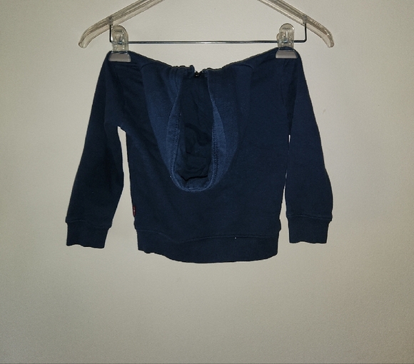 Levi's Navy and Red Zip-Up Jacket - Picture 3 of 5